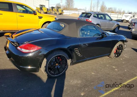 2011 Porsche Boxster S from USA, damaged, VIN WP0CB2A81BS730076